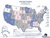 Images of State Sales Tax Map