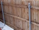 Pictures of Steel Post Wood Fence Bracket