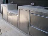 Stainless Steel Glass Kitchen Cabinet Doors Pictures
