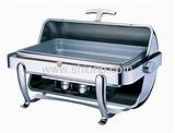 Stainless Steel Roll Top Chafing Dish