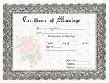 Maryland Marriage License Photos