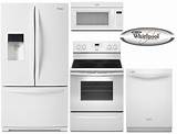 Whirlpool White Ice Appliance Package Photos