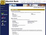 Merrick Bank Credit Card Customer Service