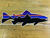 Patagonia Fly Fishing Stickers Pictures