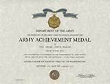 Military Training Certificates Images