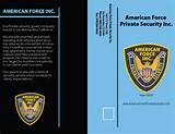 Security Company Brochure