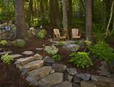 Photos of Wooded Backyard Landscaping