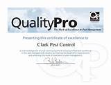 Photos of Pest Control Certification