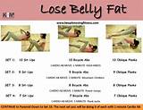 Fitness Exercises To Lose Belly Fat Pictures
