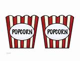 Images of Popcorn Bucket Coloring Sheet