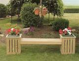 Outdoor Wood Flower Planters