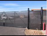 Pre Slatted Chain Link Fence Pictures