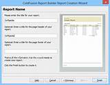 Images of Coldfusion Report Builder