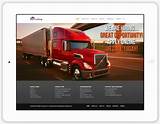 Trucking Website Design Pictures