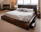 Platform Bed Reclaimed Wood Images