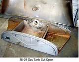 Ford Model A Gas Tank Removal Photos