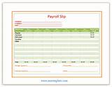 Payroll Check Template Word Photos