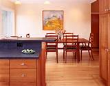 Wood Floors With Cherry Cabinets Photos