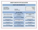 Credit Card Payment Calculator App Pictures