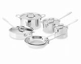 All Clad 7 Piece Stainless Steel Cookware Set