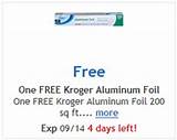 Free Aluminum Foil Coupon Images