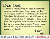 Thank You God For My Family And Friends Quotes