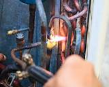 Pictures of Copper Pipes Welding