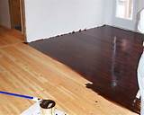 Pictures of Staining Wood Floors