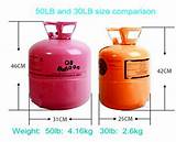 Small Disposable Helium Gas Cylinder Images