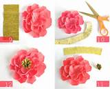 How To Make Flowers Out Of Cardstock Pictures