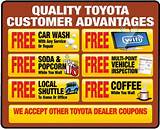 Photos of Toyota Direct Service Coupons