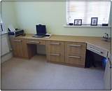 Photos of Custom Built Home Office Furniture