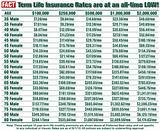 Insurance Rates Term Life Pictures