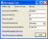 Online Mortgage Rate Calculator Images