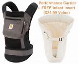 Pictures of Ergobaby Performance Carrier Infant Insert