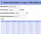 Images of Online Mortgage Amortization Calculator
