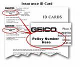 Images of Geico Car Insurance Policy Number
