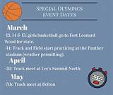 Special Olympics Dates Images