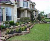 Landscaping Ideas For Front Yard With Rocks Images
