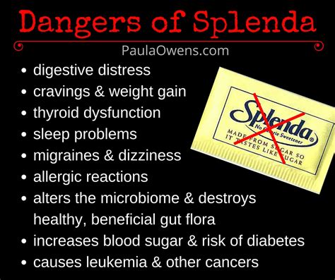 Side Effects Of Splenda And Equal Images