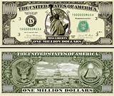 Photos of 1 Million Dollar Bill Real Or Fake