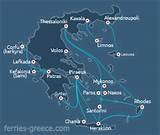Ferry Service Greek Islands Pictures