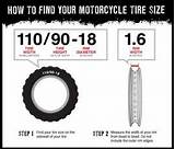 Understanding Motorcycle Tire Size Numbers Images