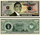 Pictures of Obama 25 Dollar Bill