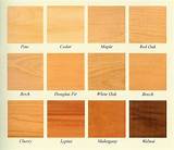 Photos of Light Types Of Wood