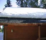 Ice Buildup On Roof Edge Images