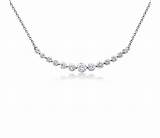 Diamond And White Gold Necklace