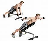 Images of Workouts Using A Bench