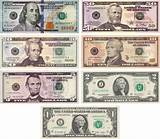 All American Dollar Bills Pictures