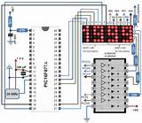 Dot Matrix Led Display Circuit Pictures